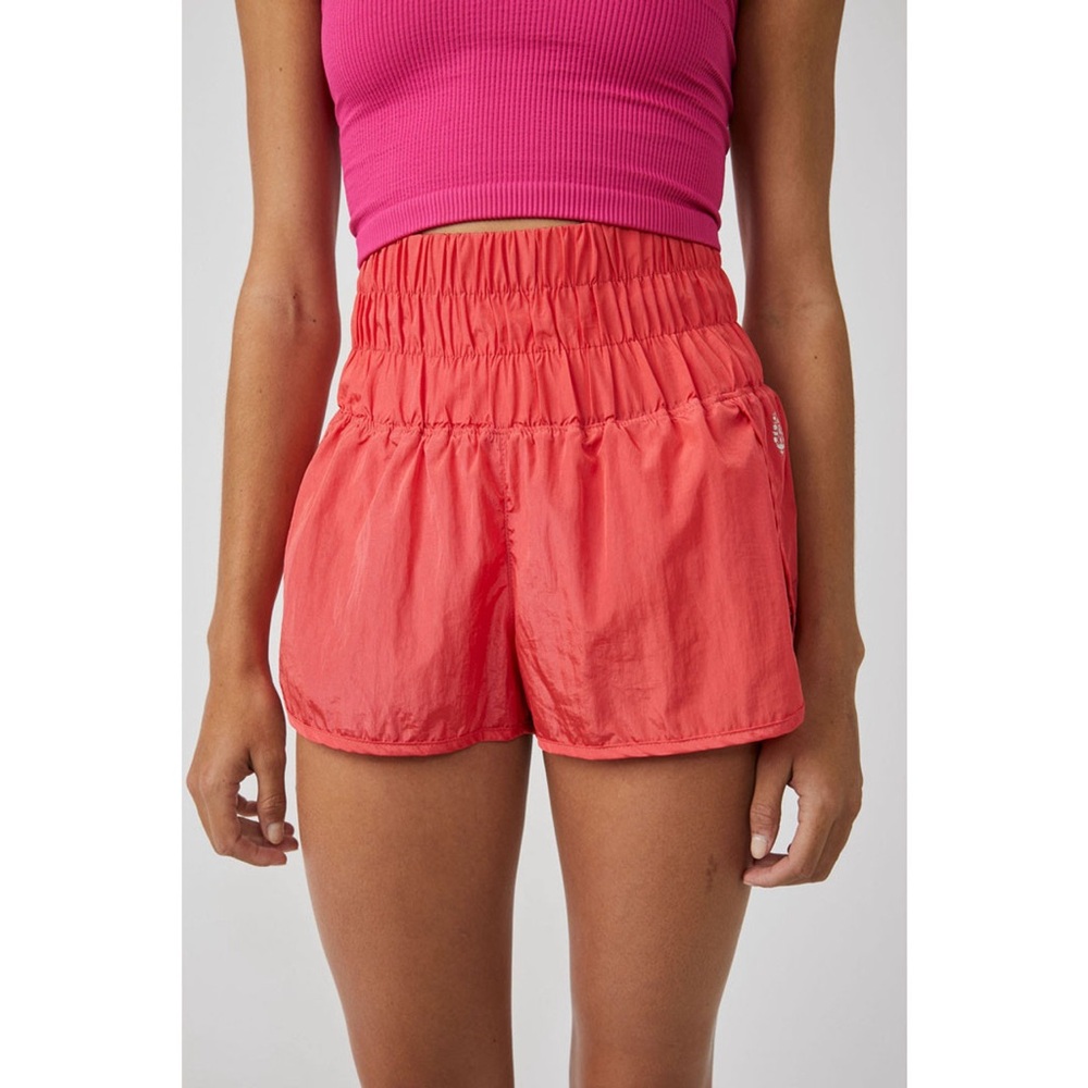 Free People Movement Way Home Shorts in Coral